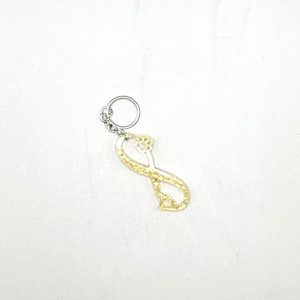 Infinity Keychain Yellow