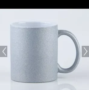 Silver Glitter Sublimation Mug