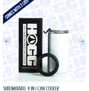 4 In 1 Sublimation Can Cooler