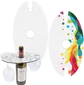 Sublimation Wine Bottle & Glass Holder