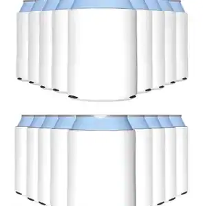 Sublimation Regular Coozie 12 oz Soda Can and 16oz Tall Cans