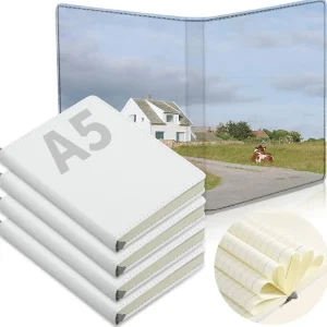 Thick Faux Leather Journal for School Office Supplies - Sublimation Notebooks