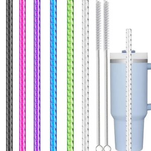 Swirl Drinking Straw for 30 oz and 40 oz Cups