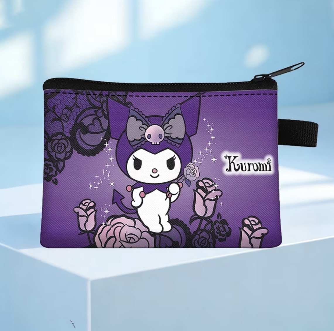 Sanrio Kuromi Zipper Coin Purse