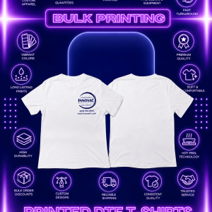 Customized Bulk DTF T-Shirts