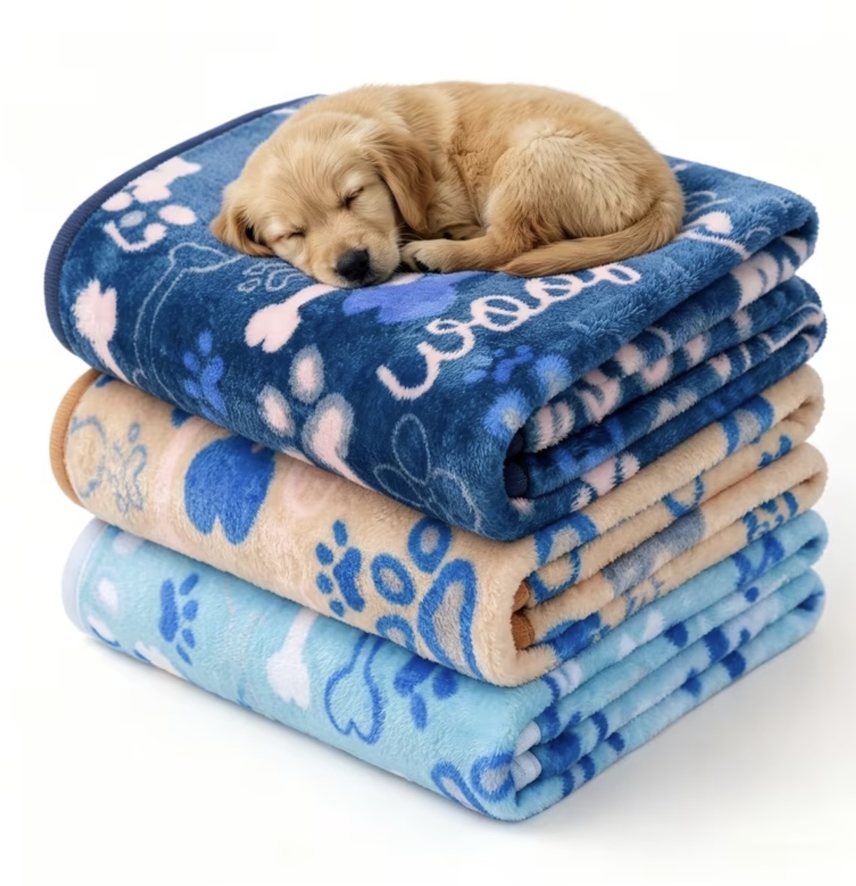 Double Sided Pet Blanket - Soft Anti Pill - Medium