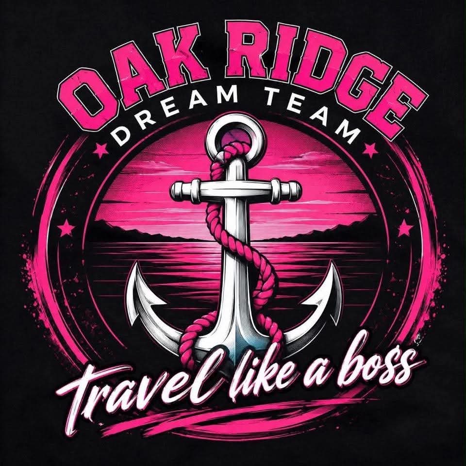 Team Cruise Shirts - Oak Ridge DTF Customized Tee - Gilden Unisex 50/50 Blend