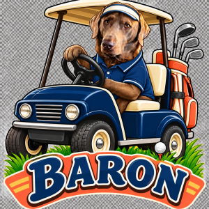 Baron Golf Cart DTF Shirt