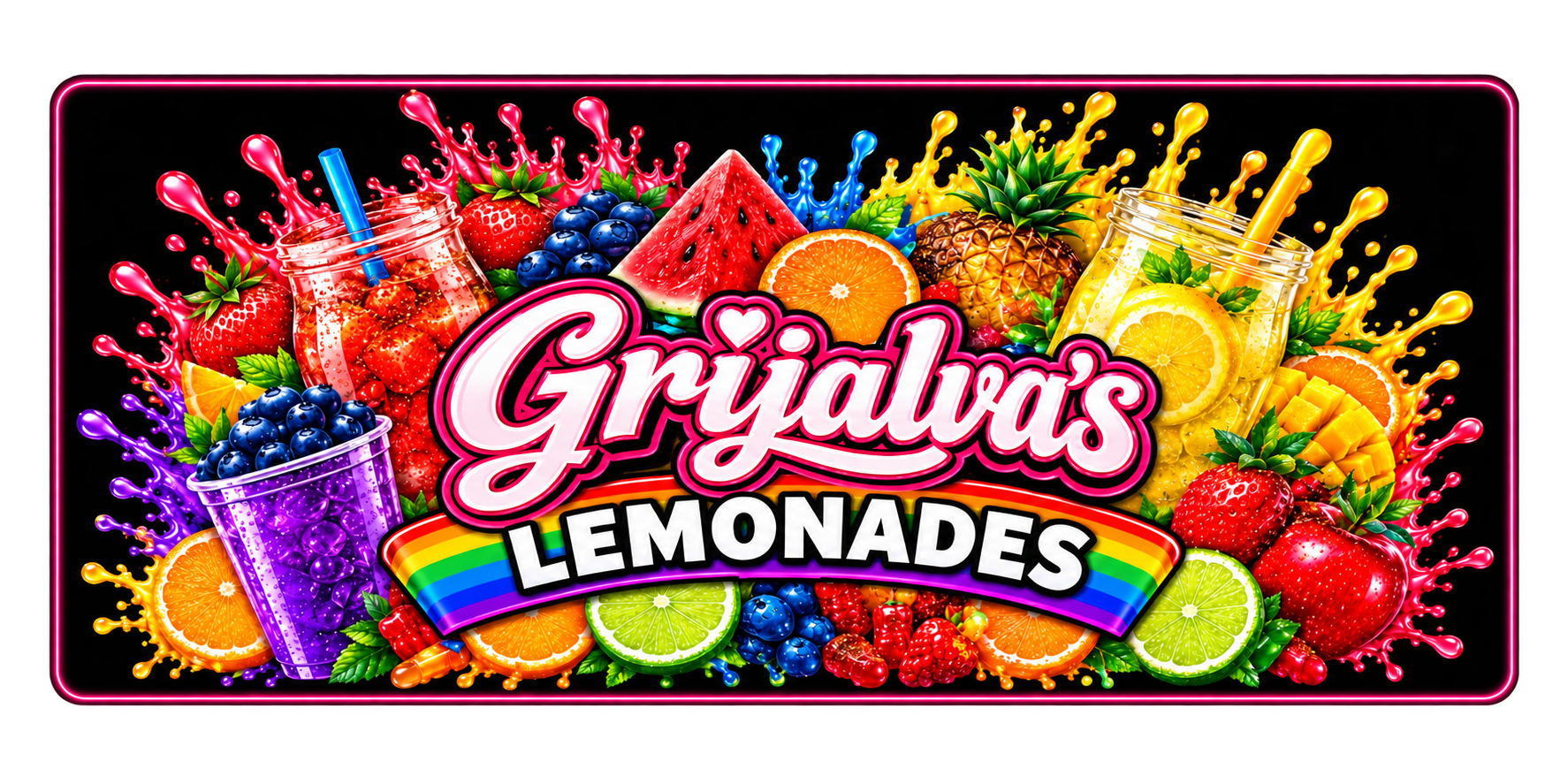 Grijalva’s 3″ Sticker Logo