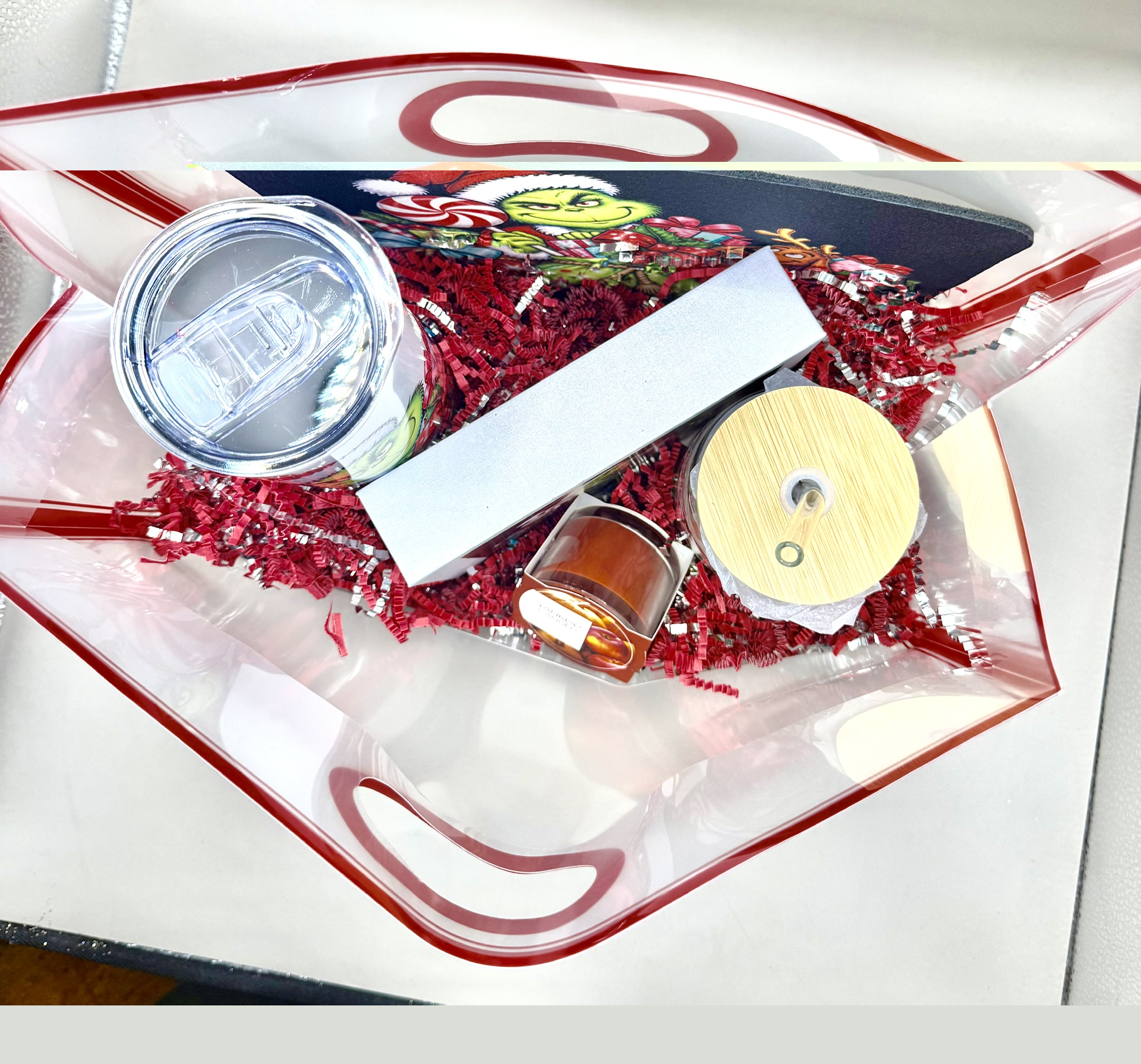 The Grinch With Santa Bags Gift Package - Image 2