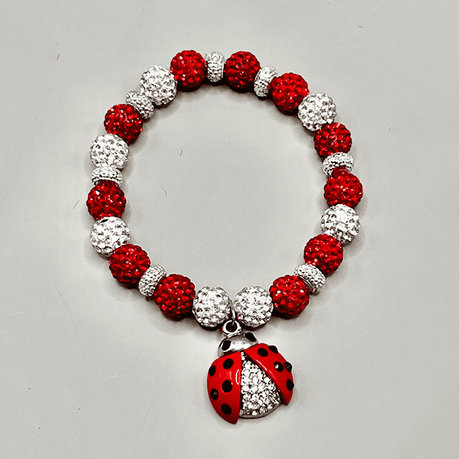 Necklace with Lady Bug Pendant 7