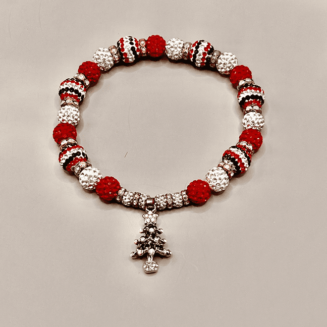 Necklace with Christmas Tree Pendant 9